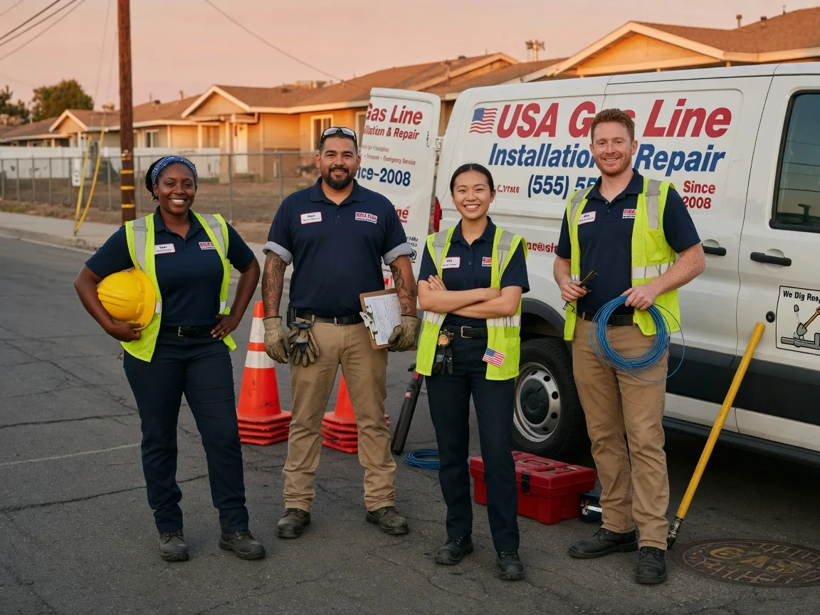 Gas Line Installation company in Idaville, IN